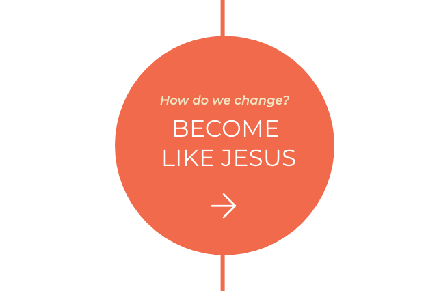 How do we change? Become Like Jesus